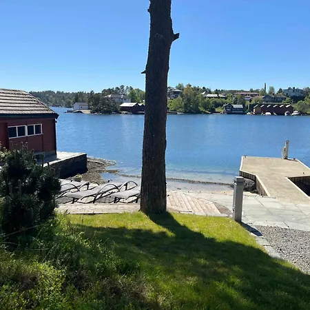 Вилла Villa Vy - Beach House In Bergen *