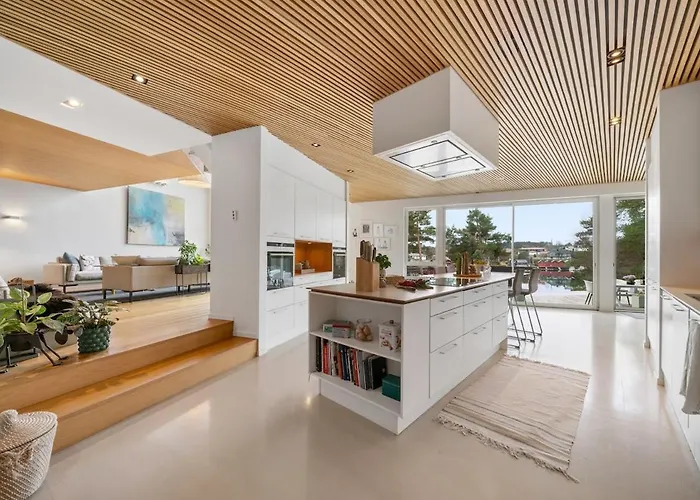 וילה Villa Vy - Beach House In Bergen