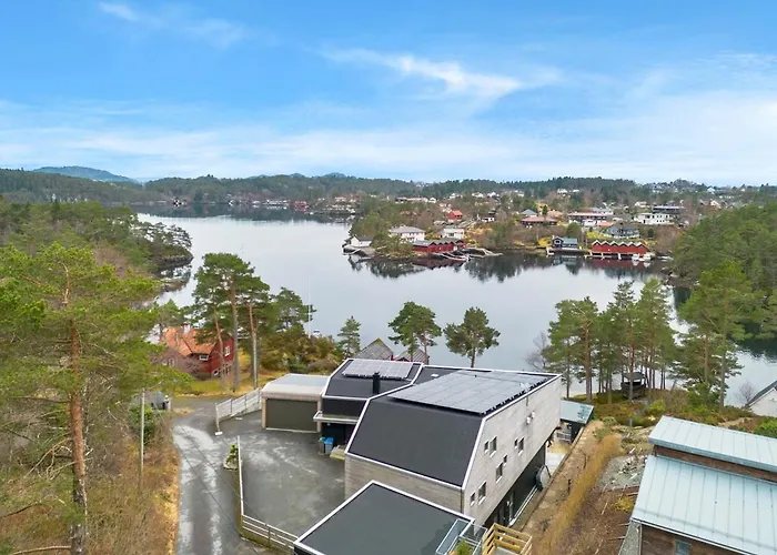 Villa Vy - Beach House In Bergen Вилла Берген