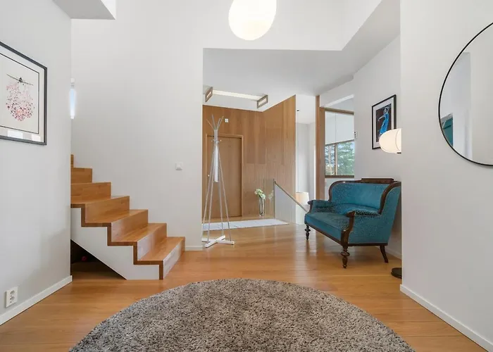 Вилла Villa Vy - Beach House In Bergen