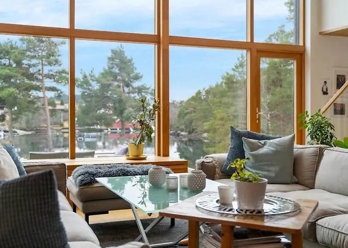 Villa Vy - Beach House In Bergen Берген