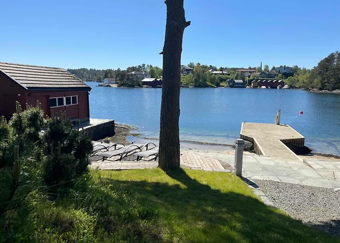 Вилла Villa Vy - Beach House In Bergen *