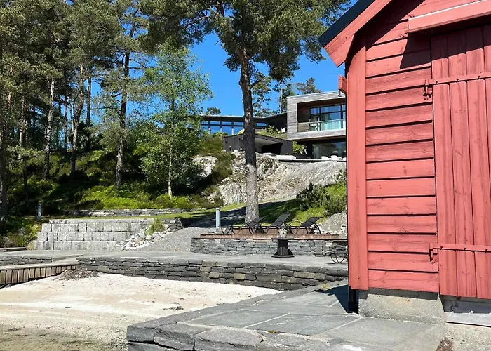 Villa Vy - Beach House In Bergen Вилла *