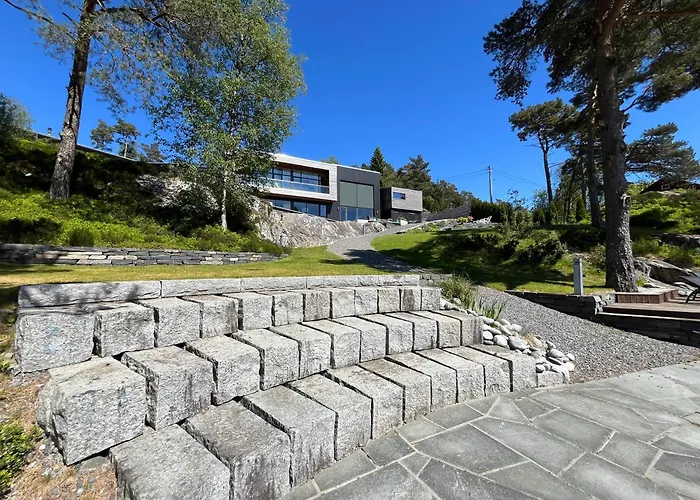 Вилла Villa Vy - Beach House In Bergen